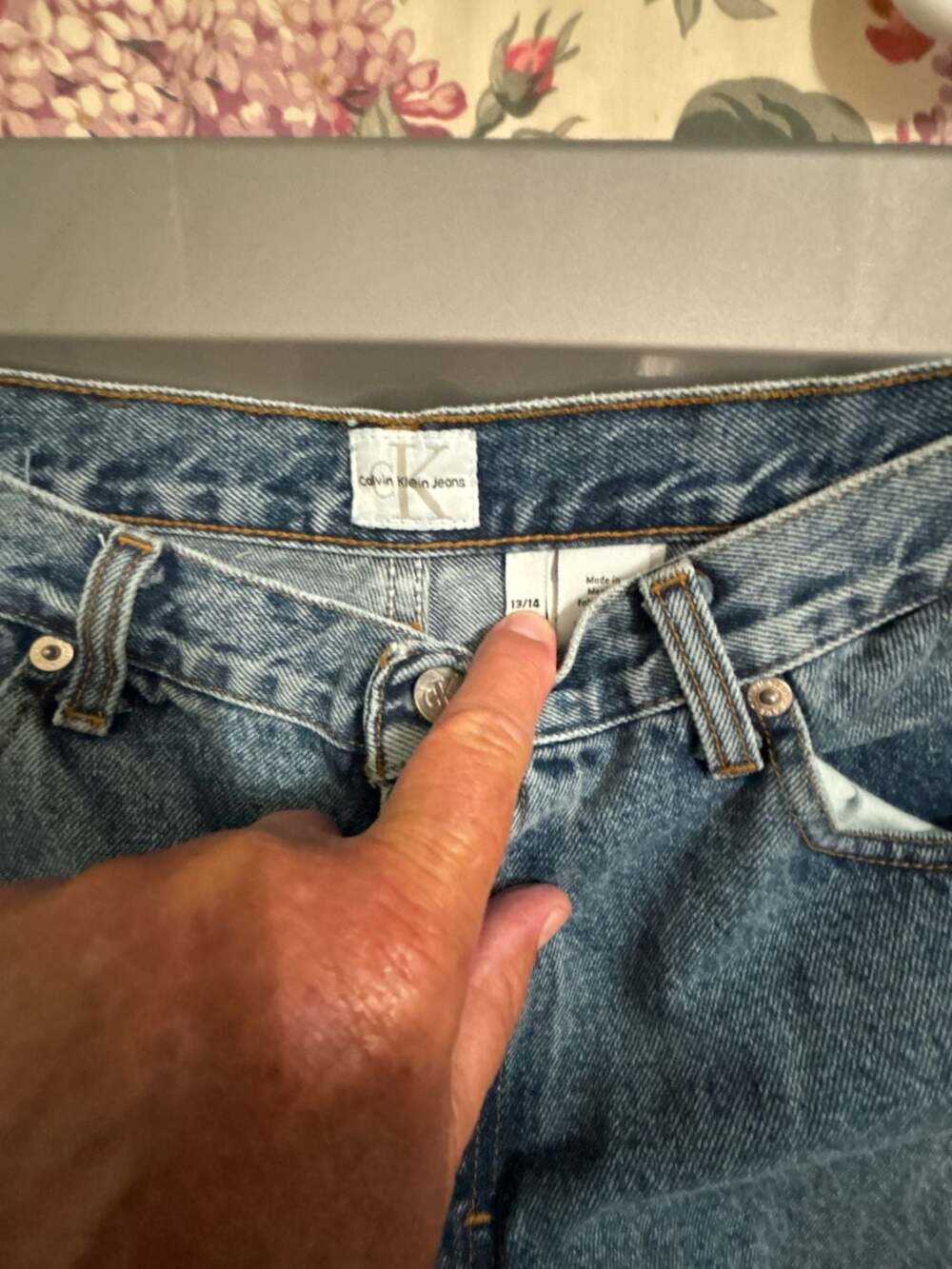 Calvin Klein Classic 5 Pkt Jeans Double Stone Wash 30" Inseam